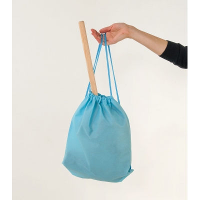 Rucksack für Hobby Horse und Zubehör - helltürkis