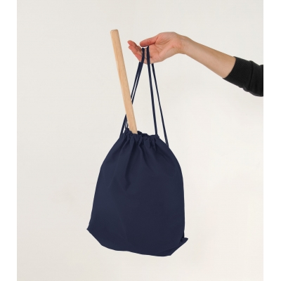Rucksack für Steckenpferd und Zubehör - marineblau