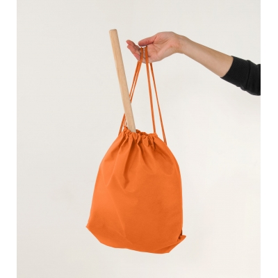 Rucksack für Steckenpferd und Zubehör - orange