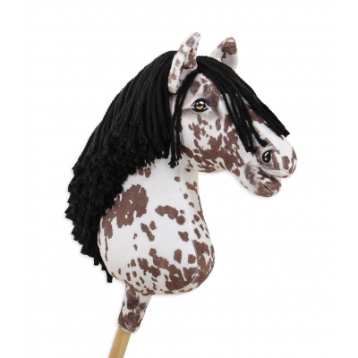 Steckenpferd brauner Leopard