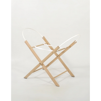 Holzständer für Moseskorb BOHO - natur