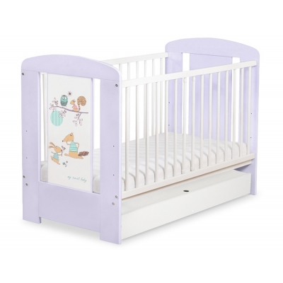 Kinderbett 120x60cm Friends mit Schublade STANDARD
