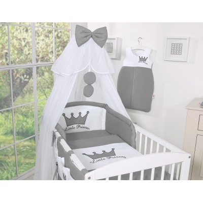 Bettwäsche für Babybett mit Moskitonetz