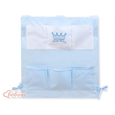 Kinderbetttasche - Little Prince/Princess blau