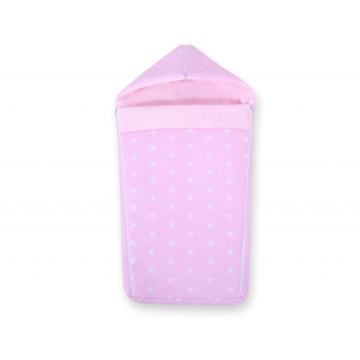 Kinderwagen Fußsack - Rosa Sternchen