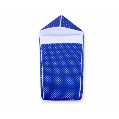 Kinderwagen Schlafsack - Dunkelblau-Punktemuster