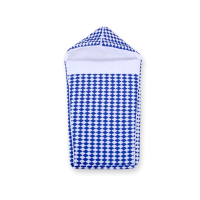 Kinderwagenschlafsack - Grafikmuster duneklblau