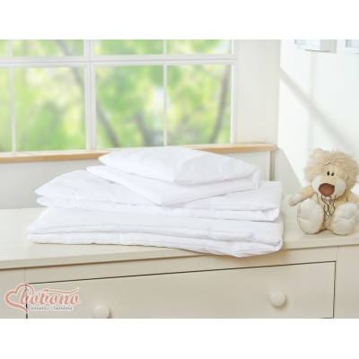 Kissen und Decke (Füllung) für Babybett STANDARD 120x90