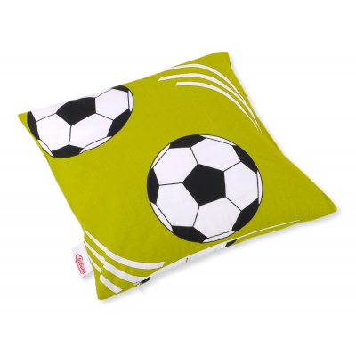 Kissenbezug - Fußball grün