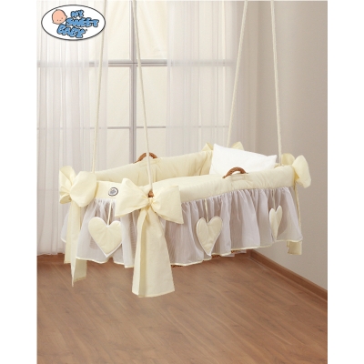 Baby Hängekorb Babybett Schaukel creme