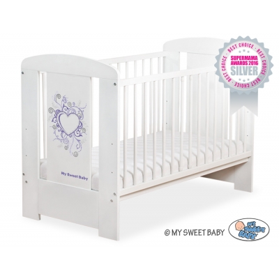 Komplett Babybett 120x60cm Chic nr 5010-07-6