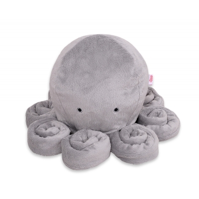 Kuscheltier Krake - grau
