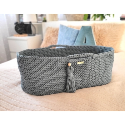 Moseskorb Handmade Boho - laurel