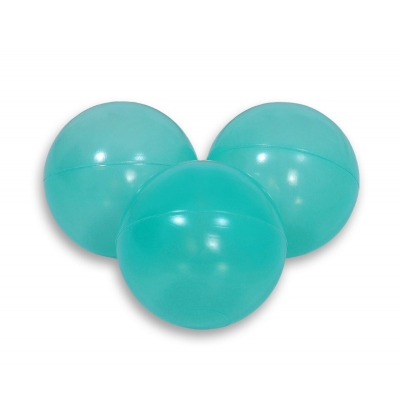 Plastikbälle für den trockenen Pool 50st - Aqua Transparent