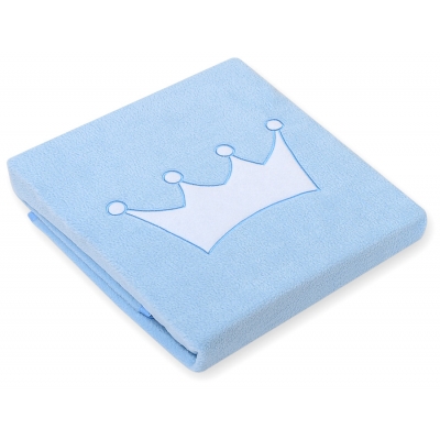 Polar Fleece Babydecke -  Little Prince/Princess blau