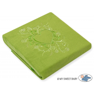 Polar Fleece Babydecke - Chic grün