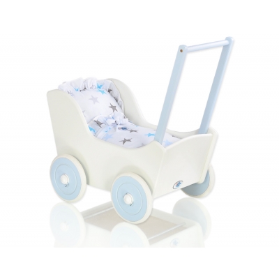 Puppenwagen Mila Weiß Blau 35025-765