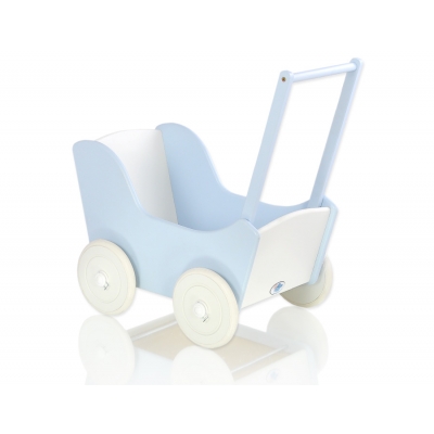 Puppenwagen Mila Weiß Blau 35026