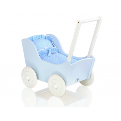 Puppenwagen Mila Weiß Blau 35027-588