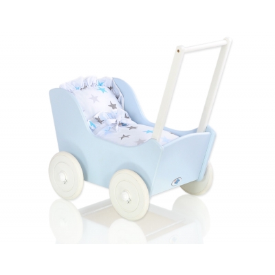 Puppenwagen Mila Weiß Blau 35027-765