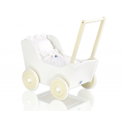 Puppenwagen Mila Weiß Creme 105025-754