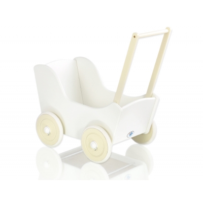 Puppenwagen Mila Weiß Creme 105025