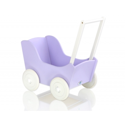 Puppenwagen Mila Weiß Lila 95027