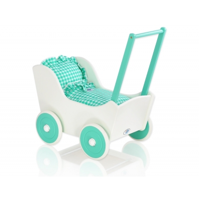 Puppenwagen Mila Weiß Minze 25025-621