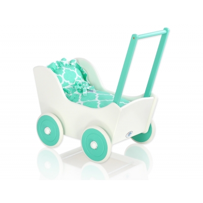 Puppenwagen Mila Weiß Minze 25025-724