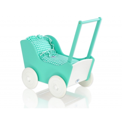 Puppenwagen Mila Weiß Minze 25026-621