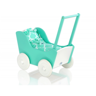 Puppenwagen Mila Weiß Minze 25026-724