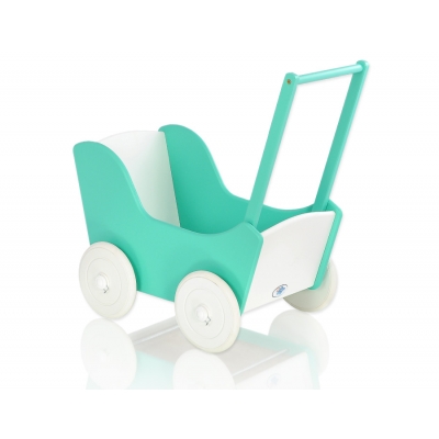Puppenwagen Mila Weiß Minze 25026