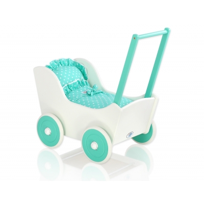 Puppenwagen Mila Weiß Minze 25027-585