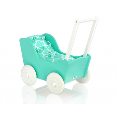 Puppenwagen Mila Weiß Minze 25027-724
