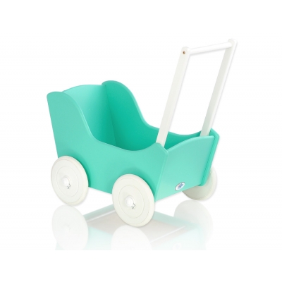 Puppenwagen Mila Weiß Minze 25027