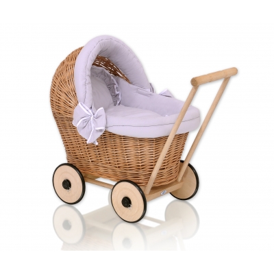Puppenwagen aus Weide