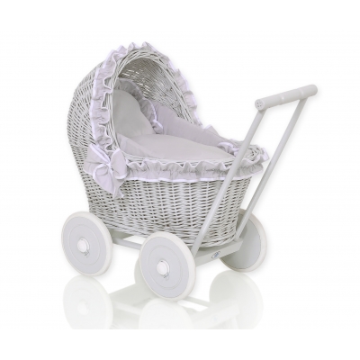 Puppenwagen Weide Grau Bettwäsche Grau nr 61702-523