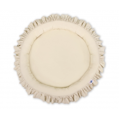 Rüschen Nestchen - beige