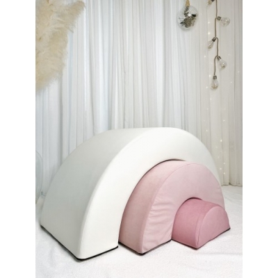 Schaumstoff Spielset Regenbogen Rosa