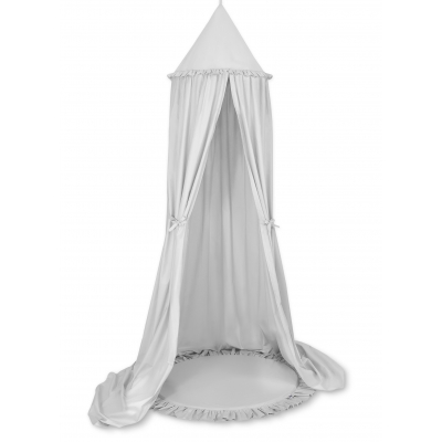 Set: Betthimmel + Spielmatte - grau