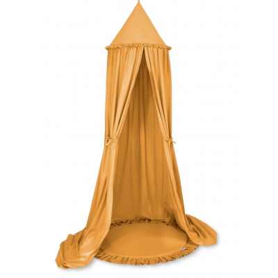 Set: Betthimmel + Spielmatte - honiggelb