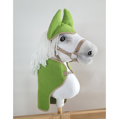 Decke und Ohrenschützern für Hobby Horse