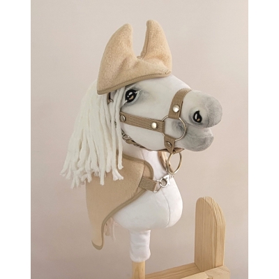 Decke für Steckenpferd Hobby Horse beige