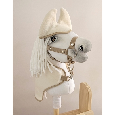 Decke für Steckenpferd Hobby Horse Creme