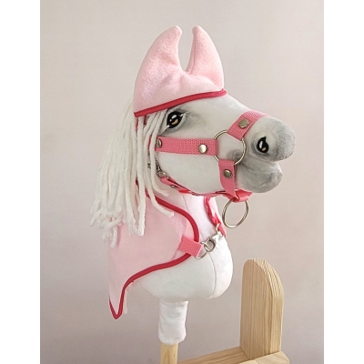 Decke für Steckenpferd Hobby Horse rosa