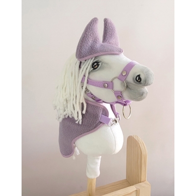 Decke für Steckenpferd Hobby Horse Lila