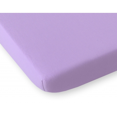 Spannbettlaken aus jersey 120x60cm - Lila
