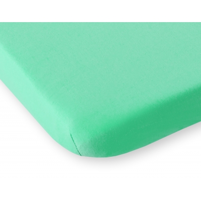 Spannbettlaken aus jersey 120x60cm - minze