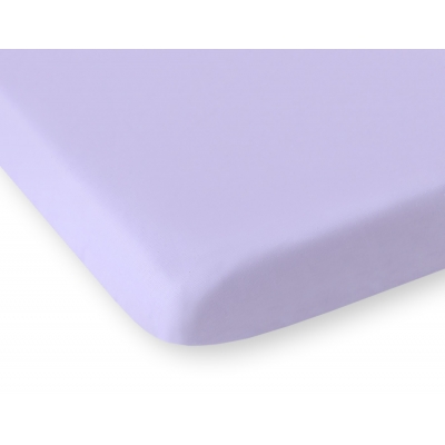 Spannbettlaken für Babybetten 140x70cm aus Baumwolle 140x70cm lilac