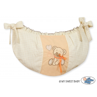 Spielzeugtasche - Bär mit Schleife